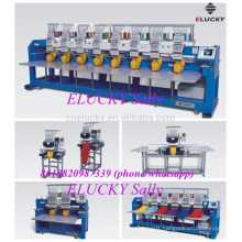 TOP Quality ELUCKY similar to tajima embroidery machine computer embroidery machine price for 8 head